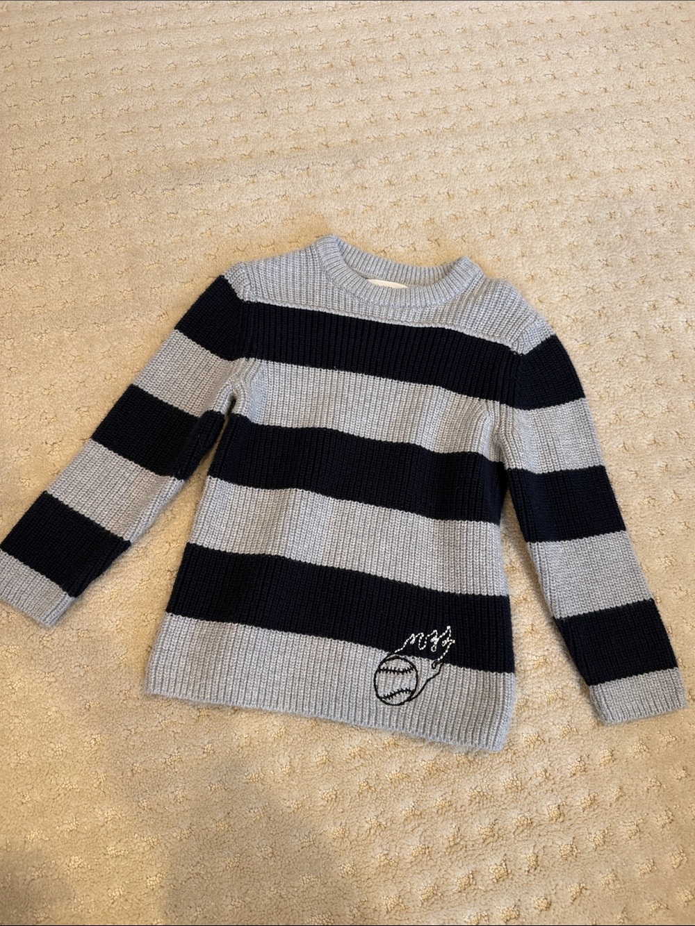 Striped toddler boys Crewneck Sweater